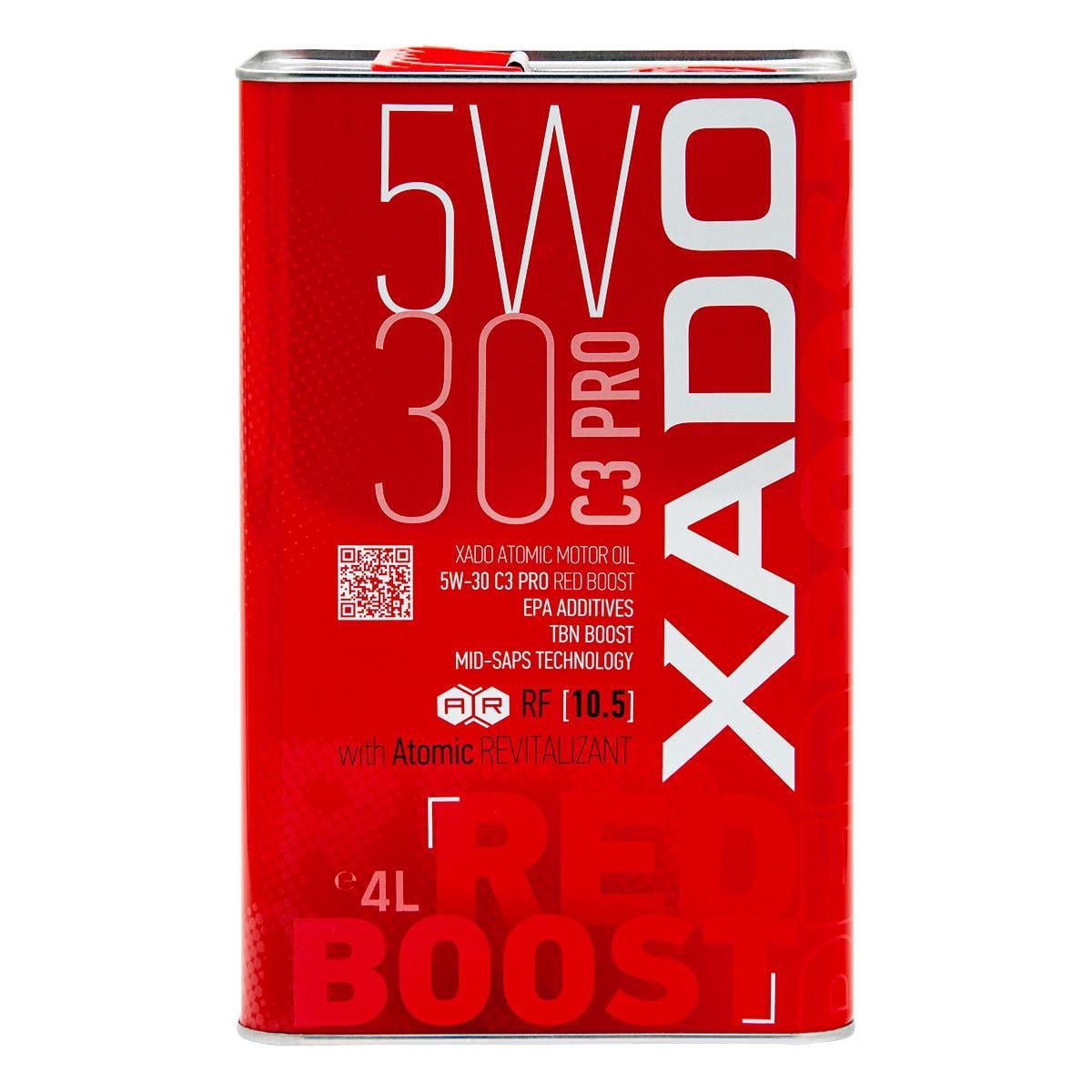 Моторное масло XADO Atomic Oil C3 Pro RED BOOST 5W-30 синтетика 1 л (XA20168)