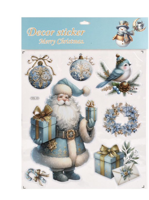 Наклейка на окна Merry Christmas 31,5х42,5 см (R33994) Наклейка на окна Merry Christmas 31,5х42,5 см (R33994)