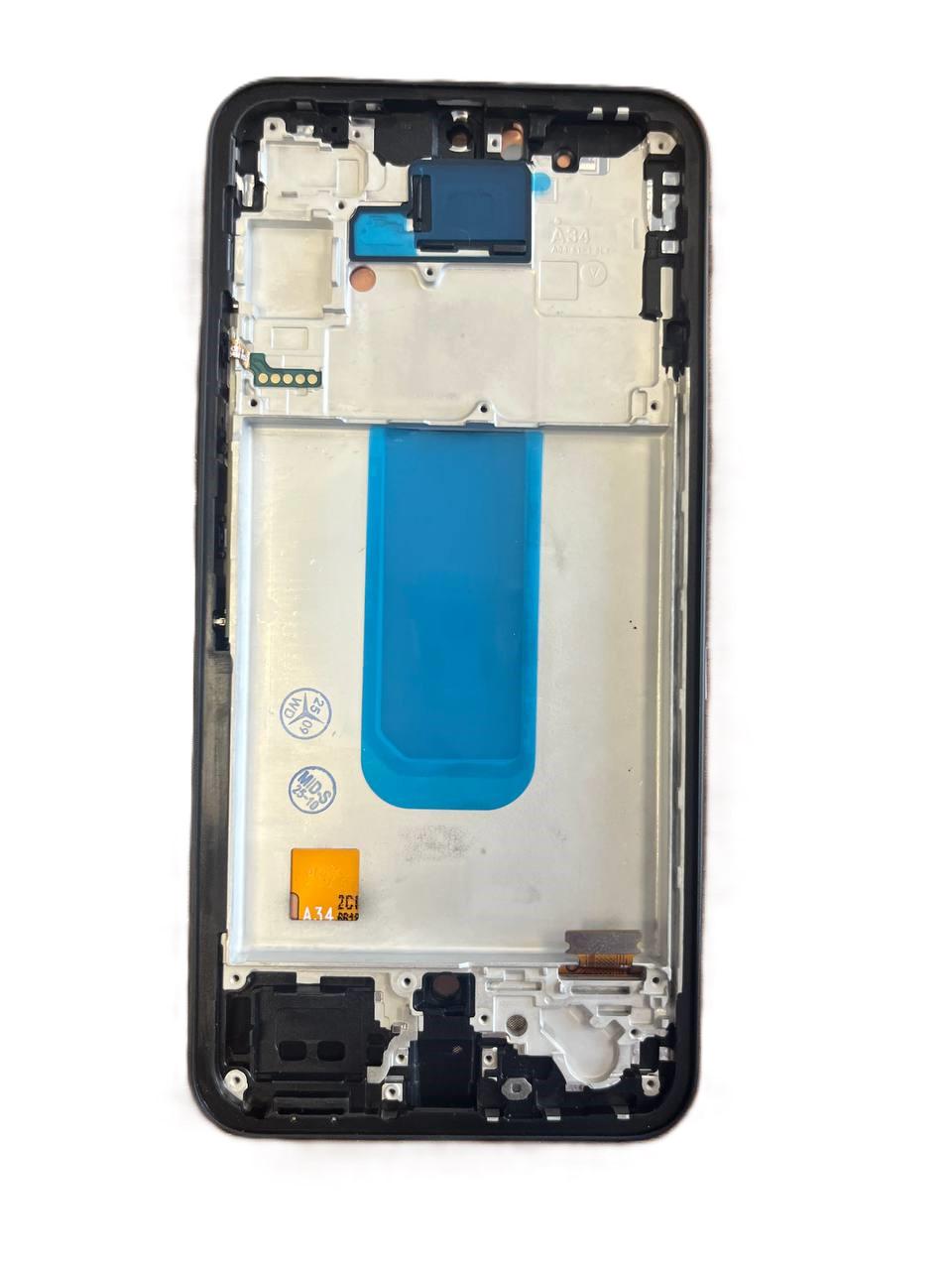 Дисплейний модуль для Samsung A34/A346 Black TFT з рамкою