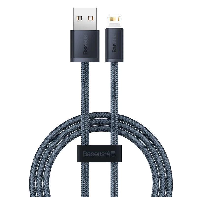 Дата-кабель BASEUS Dynamic Series USB to Lightning 2,4A 1 м Slate Gray (00000068698_2)