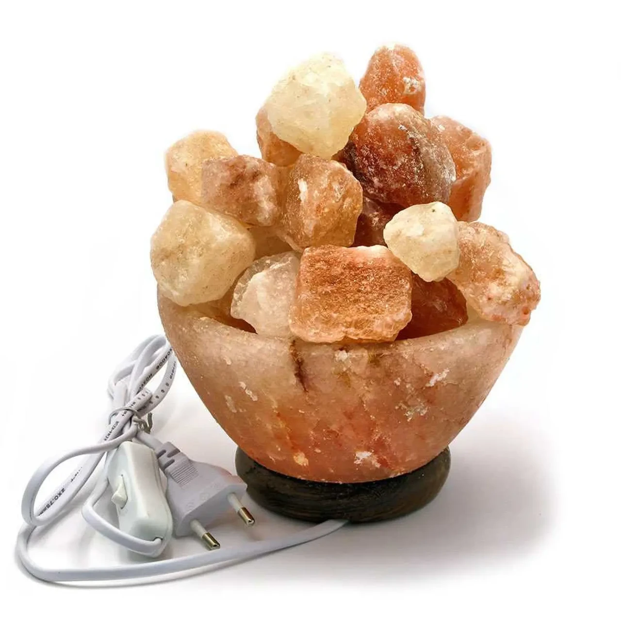 Соляная лампа чашка огня d-16,h-10 см