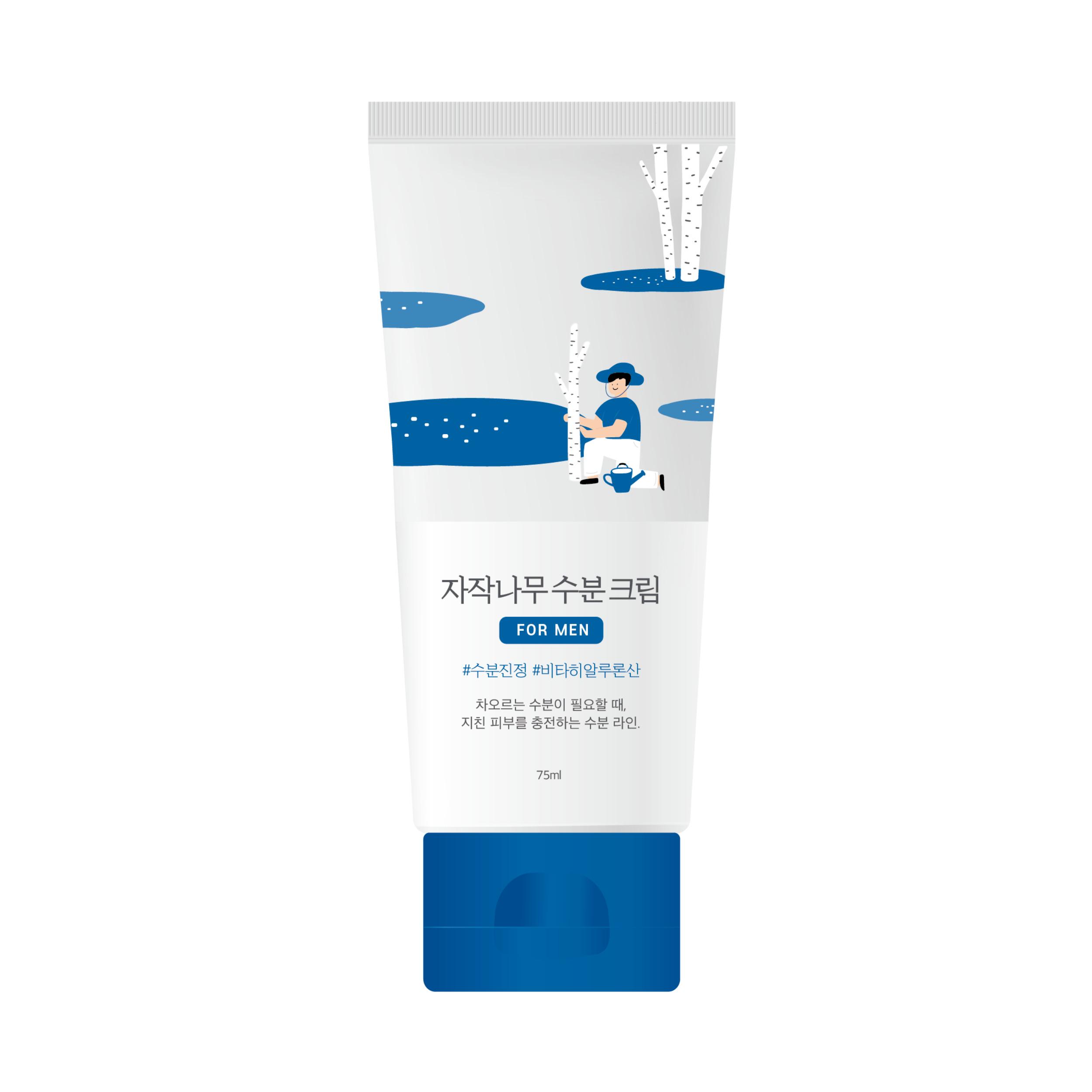 Крем для мужчин увлажняющий ROUND LAB For Men Birch Juice Moisturizing Cream 75 мл Крем для мужчин увлажняющий ROUND LAB For Men Birch Juice Moisturizing Cream 75 мл