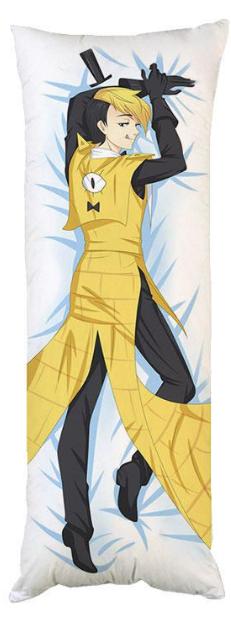 Подушка дакимакура Билл Шифр Гравити Фолз декоративная ростовая для обнимания 60x200 см (1834034182)