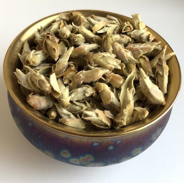 Чай китайский белый Пуэр Люй Я Бао Пуэрные почки элитный 100 г