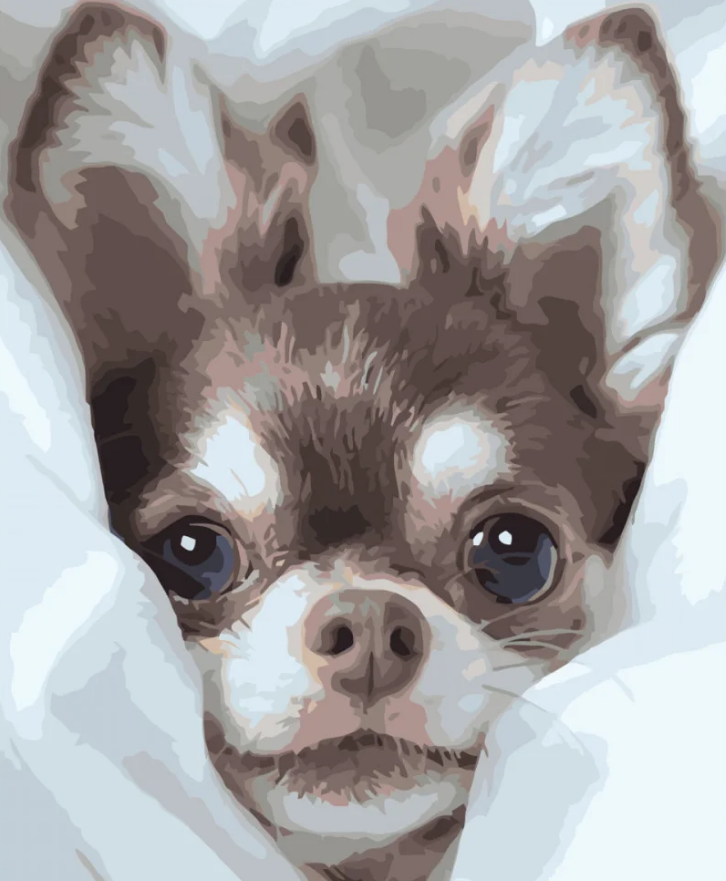 Картина по номерам Strateg Лодка в стакане 40x50 см (VA-3758)