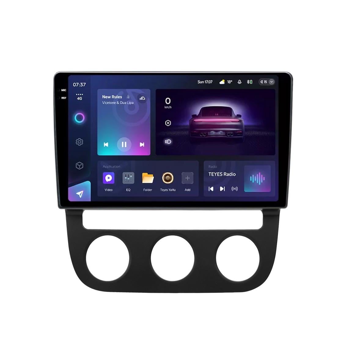 Автомагнітола штатна Teyes 2K 360 CC3 6х128Gb для Volkswagen Jetta 5 2005-2010 Sagitar 2006-2012 F2 W2 (Q63486)