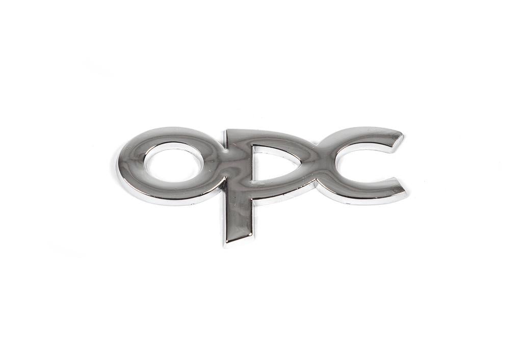 Металлический шильдик на багажник OPC Davs Auto для Opel нержавеющая сталь Хром