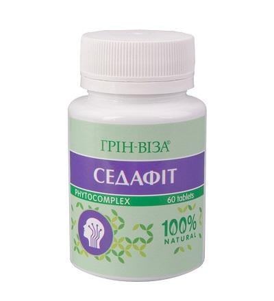 Таблетки успокоительные Green-Visa Седафит 60 капс. (03/009)