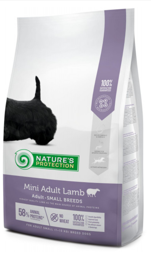 Корм для собак Nature's Protection Mini Lamb Small breeds 0,5 кг - фото 2