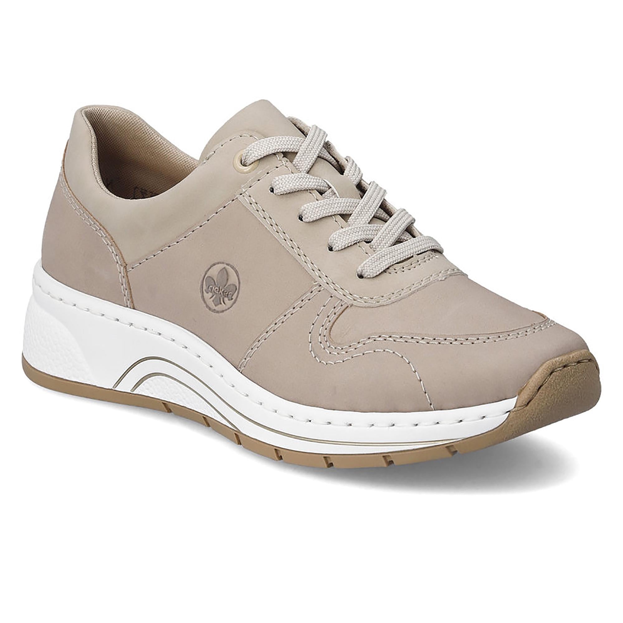 Кроссовки осенние женские RIEKER р. 40 Бежевый (035538-40)