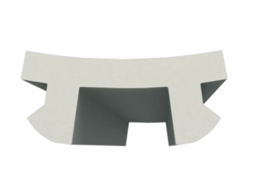 Вставка сепарационная Slim для натяжного потолка Белый (170662025057-1)