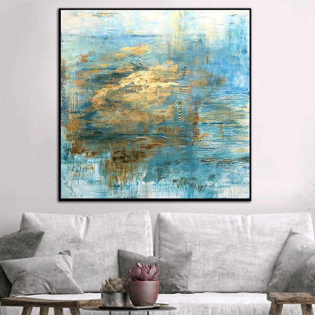 Картина на холсте ArtSale Абстракция 70х70 см abst0110
