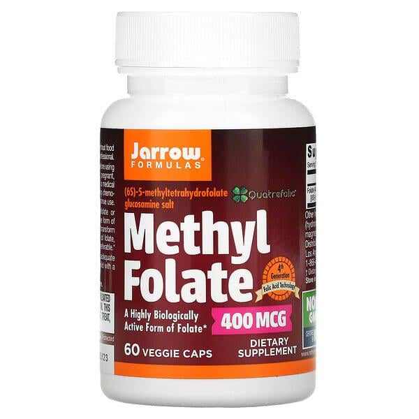 Метилфолат Jarrow Formulas Methyl Folate 400 мкг 60 капсул (1083)