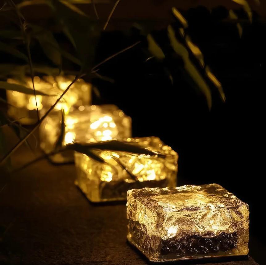 Фонарь на солнечной батарее садовый Ice cube Теплый белый (MX-00009025) - фото 6 Фонарь на солнечной батарее садовый Ice cube Теплый белый (MX-00009025) - фото 6