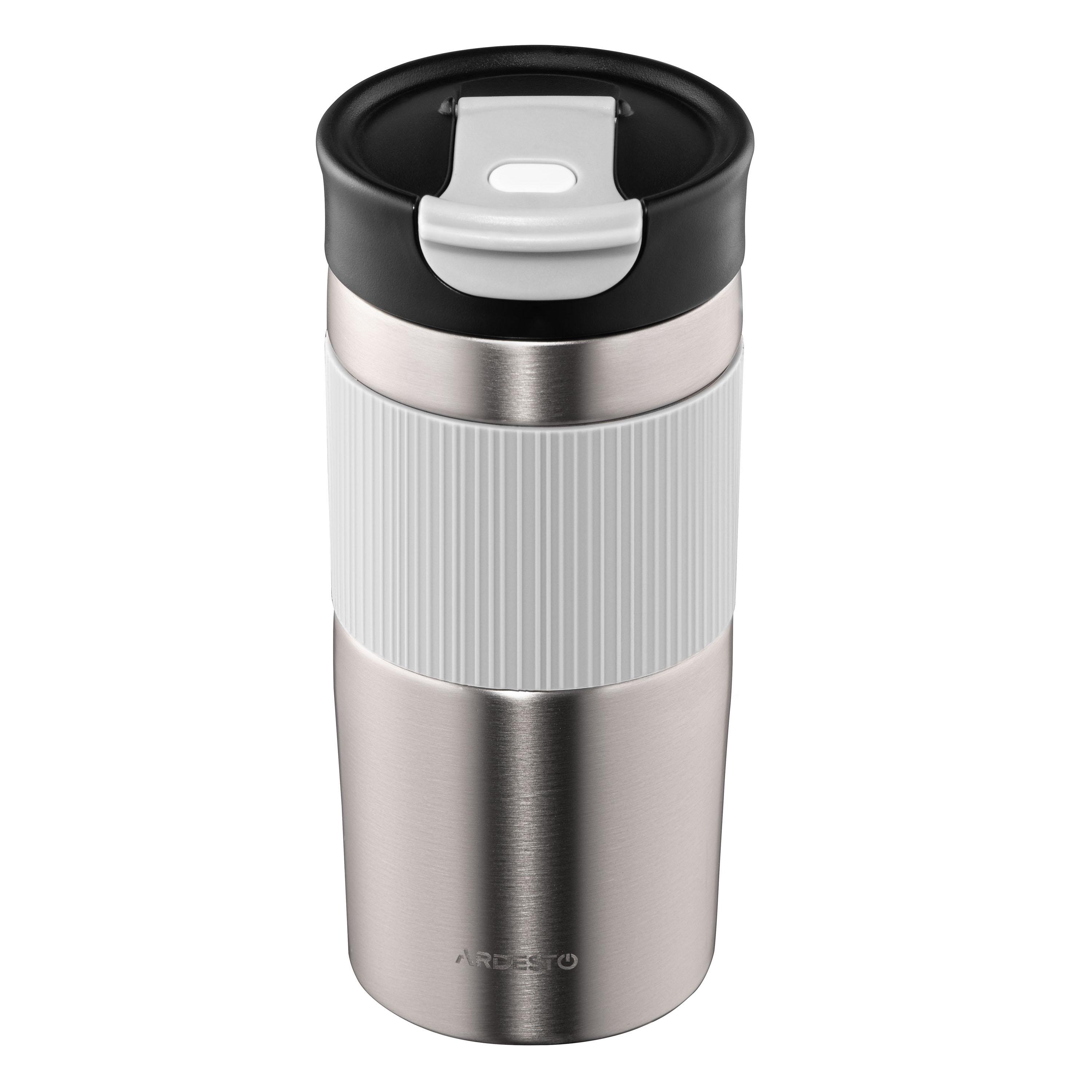 Термокружка Ardesto Comfоrt 450 мл Серый (AR2645CML) - фото 3 Термокружка Ardesto Comfоrt 450 мл Серый (AR2645CML) - фото 3