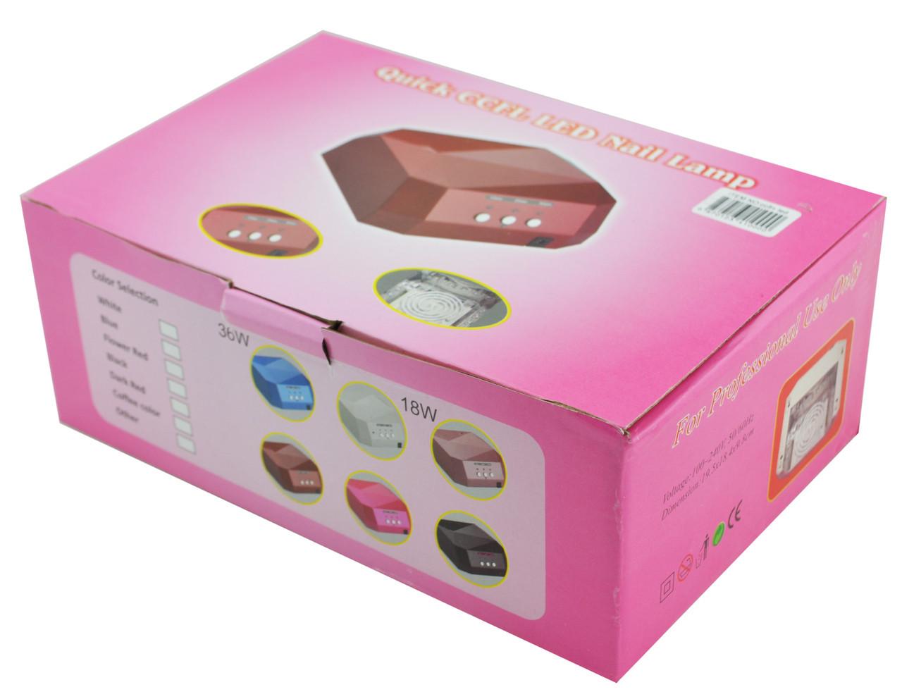 Лампа ультрафиолетовая гибридная CCFL+LED 36 W UKC Gold (10172) - фото 8 Лампа ультрафиолетовая гибридная CCFL+LED 36 W UKC Gold (10172) - фото 8