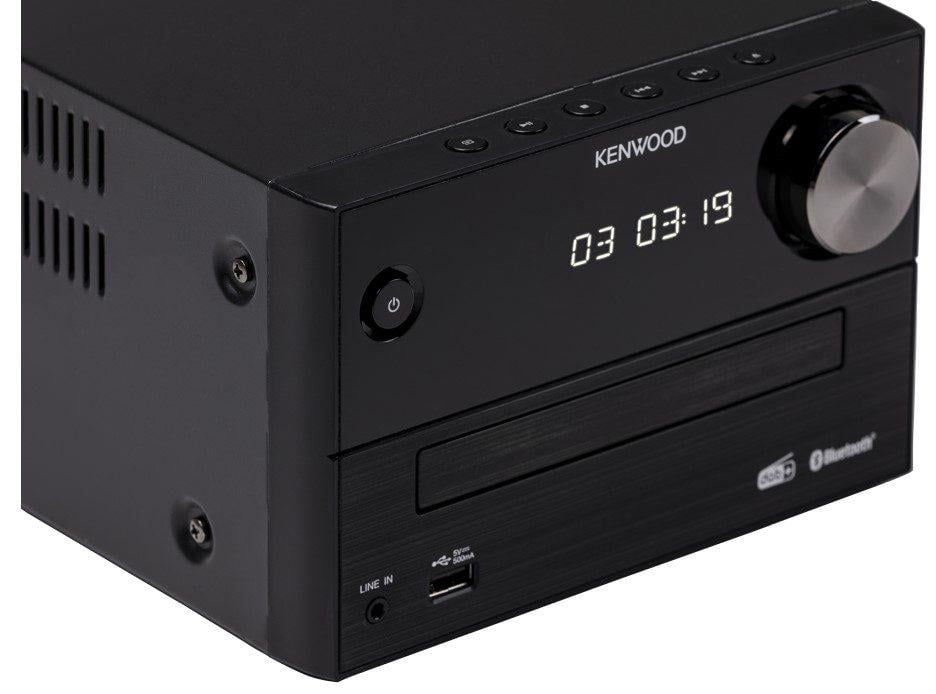 Мікросистема Hi-Fi музичний центр Kenwood M-420DAB CD/USB/ DAB+ Bluetooth Чорний (55722) - фото 3