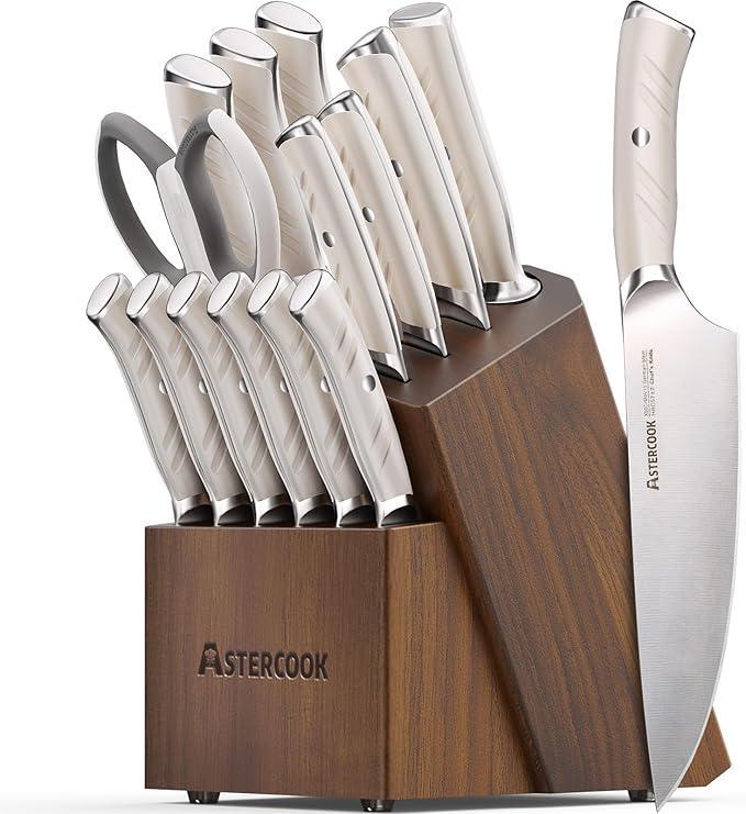 Набір німецьких ножів Astercook із блоком
