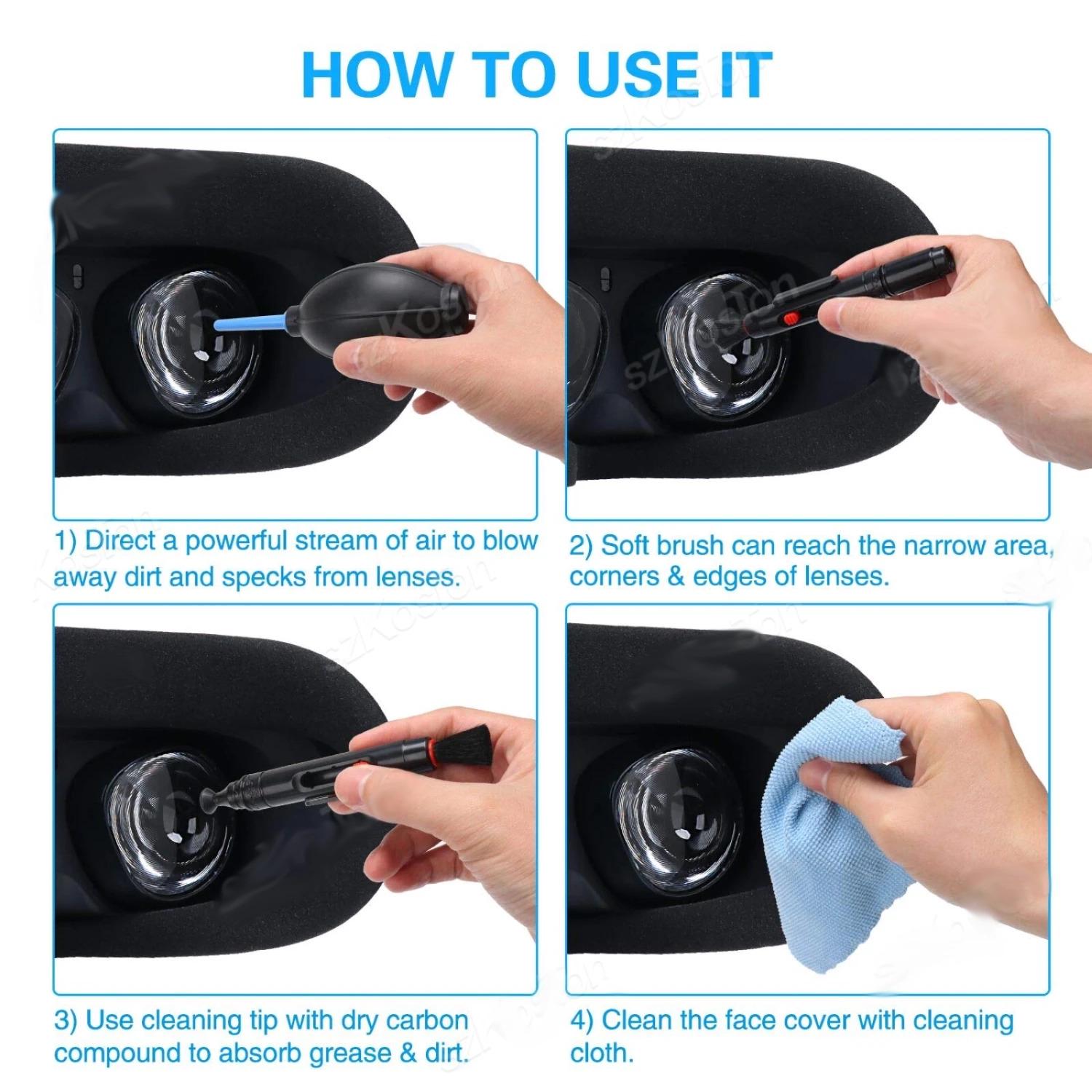 Набор для ухода за VR очками (ACS-NDUZVRO) - фото 3 Набор для ухода за VR очками (ACS-NDUZVRO) - фото 3