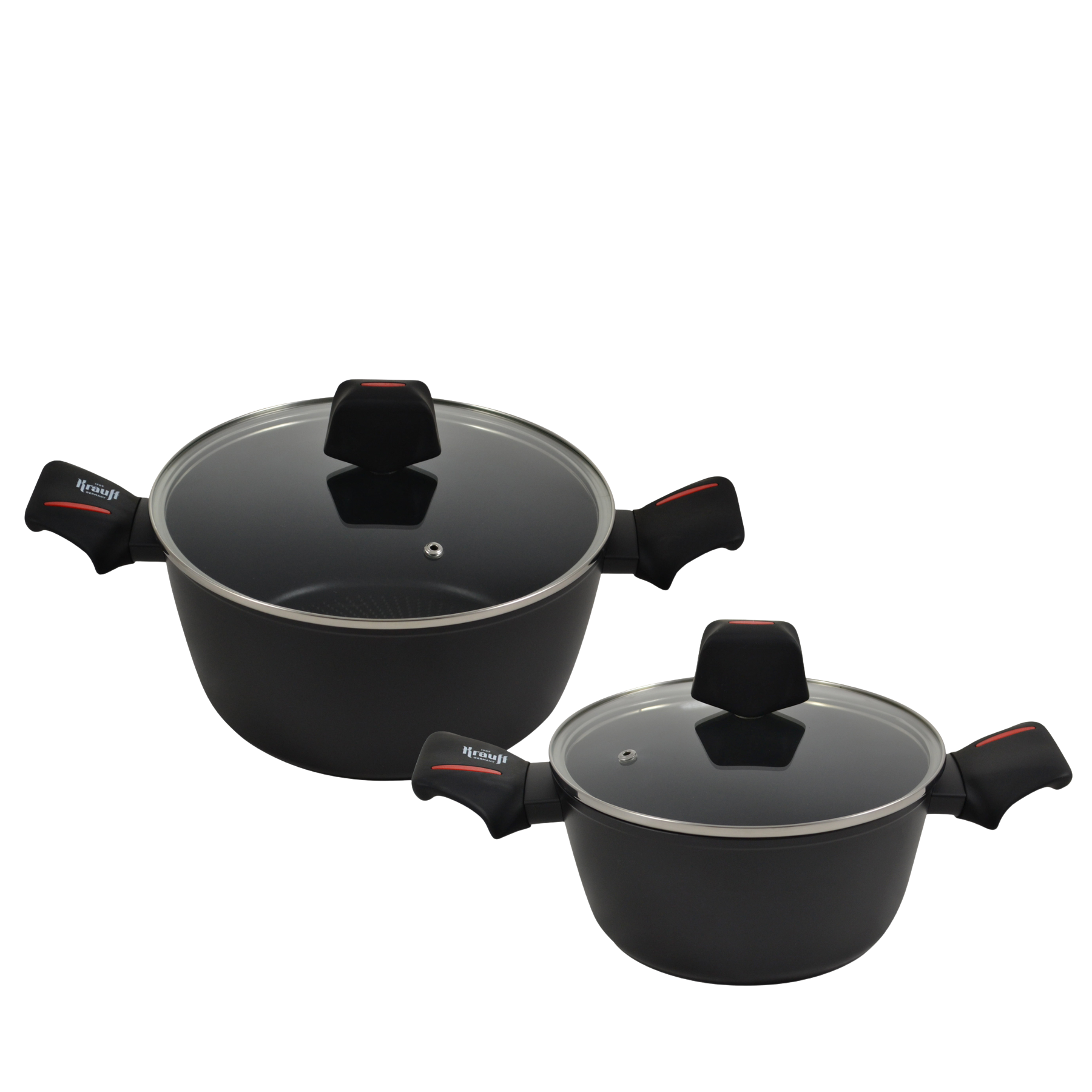 Набір каструль Krauff Smart Fry з кухонною дошкою 2,3 л/6,6 л (55-333-544) - фото 2 Набір каструль Krauff Smart Fry з кухонною дошкою 2,3 л/6,6 л (55-333-544) - фото 2