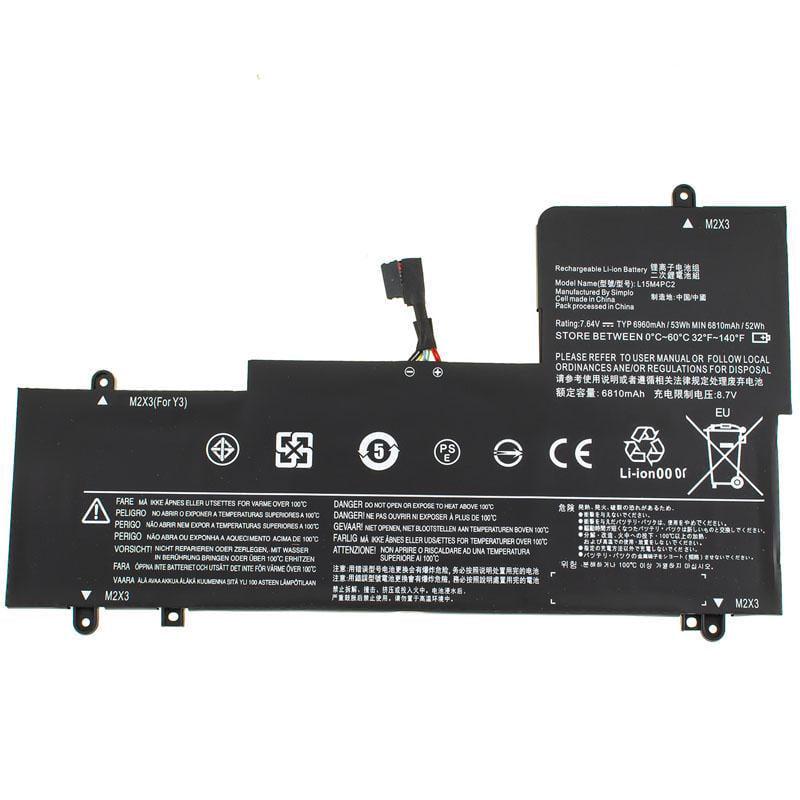 Аккумулятор для ноутбука Lenovo Yoga 710-14IKB 6810 mAh 7,64V (147798)