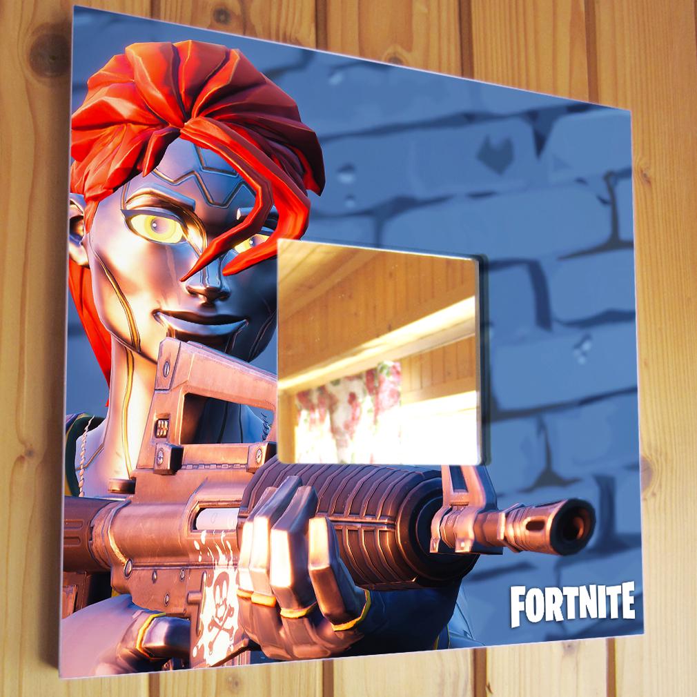 Зеркало декоративное Персонажи игры ''Fortnite'' 260х260 мм (M04433)