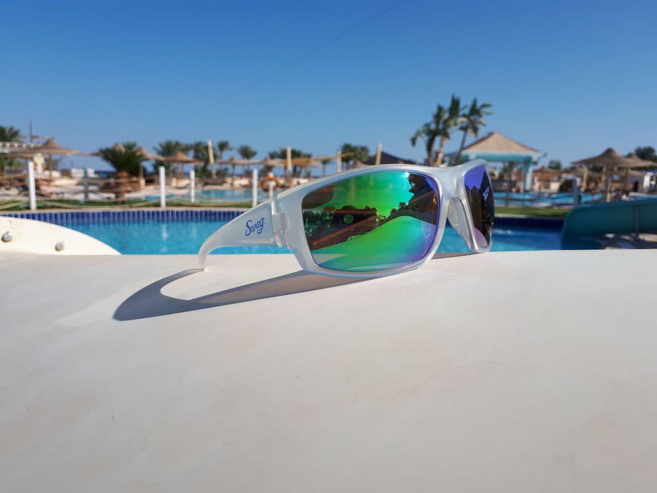 Очки SWAG Chill'n G-Tech зеркальные Сине-зеленый (69961757983896) - фото 4