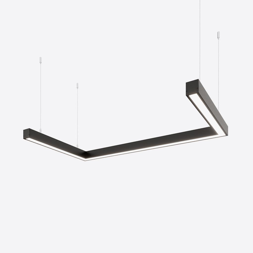 Светильник светодиодный X-LED 60 Вт U-образный Черный (26322859) - фото 3 Светильник светодиодный X-LED 60 Вт U-образный Черный (26322859) - фото 3