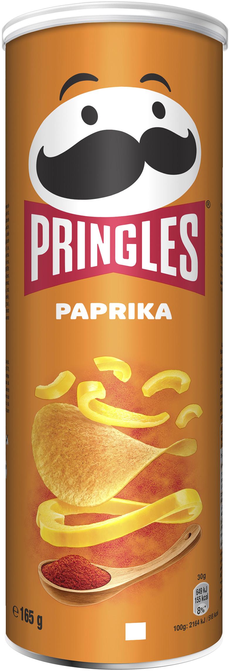 Чипсы Pringles Паприка 165 г (18409)