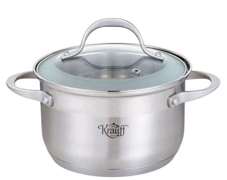 Каструля з кришкою Krauff Lokka 26-242-033 2,9 л Нержавіюча сталь (14382596)