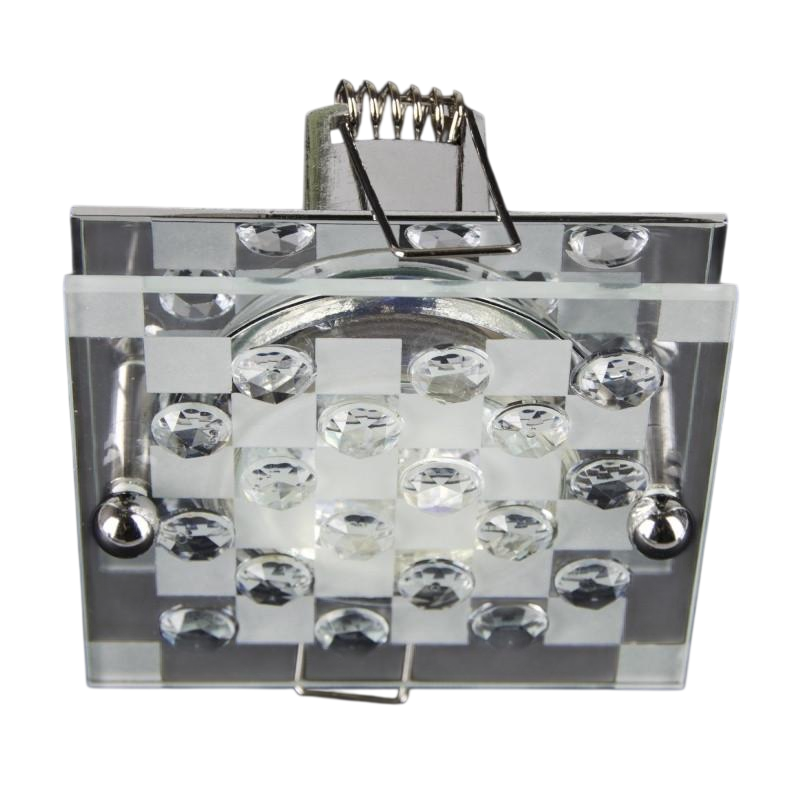 Светильник точечный декоративный HDL-G120 CHR/White MR16