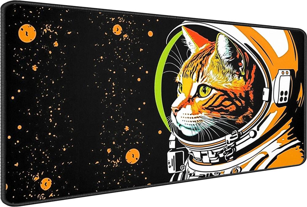 Коврик для мышки SHLab Кот Космонавт 70х30 см Orange (31047)