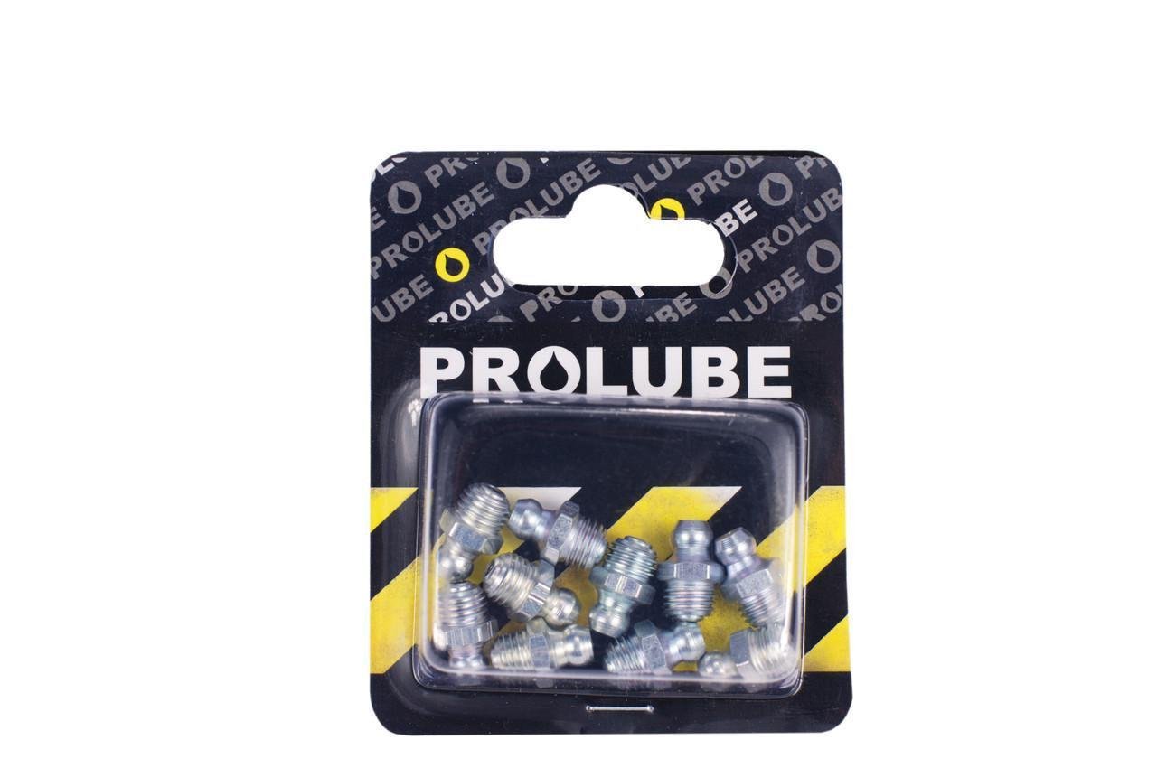 Пресс масленка Prolube шариковая прямая резьба M8x1,0 10 шт. DIN71412 (462-62)