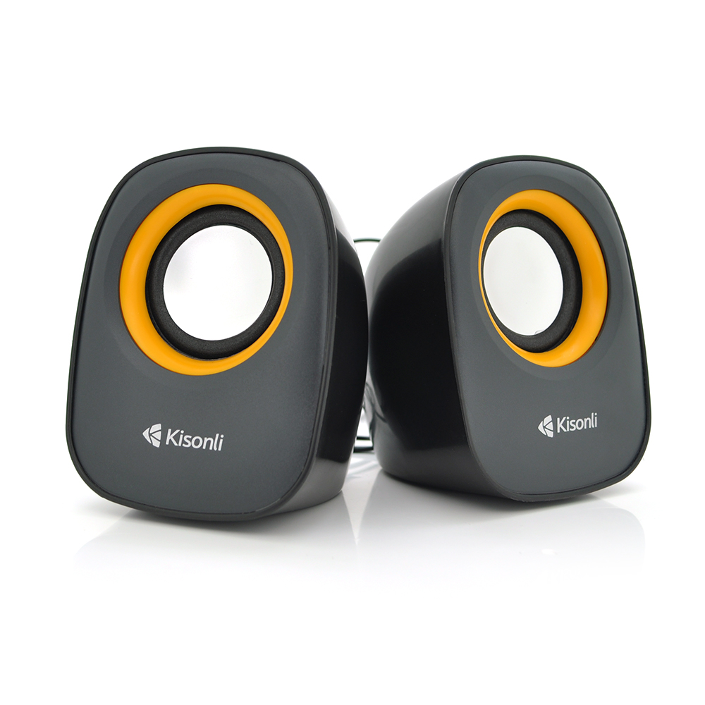 Набір портативних колонок Kisonli 2.0 V360 USB 3,5 мм (23399)