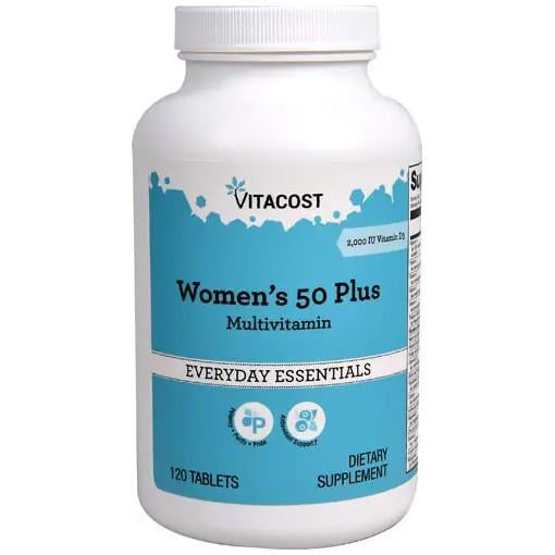 Полівітаміни Vitacost Women's 50 Plus 120 таблеток (844197014873)