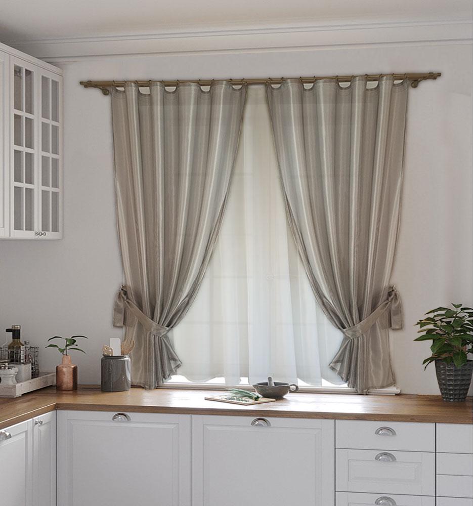 Комплект для кухні Меліса сітка і вуаль 5 предметів 280х170 см (20306-mol) - фото 1 Комплект для кухні Меліса сітка і вуаль 5 предметів 280х170 см (20306-mol) - фото 1