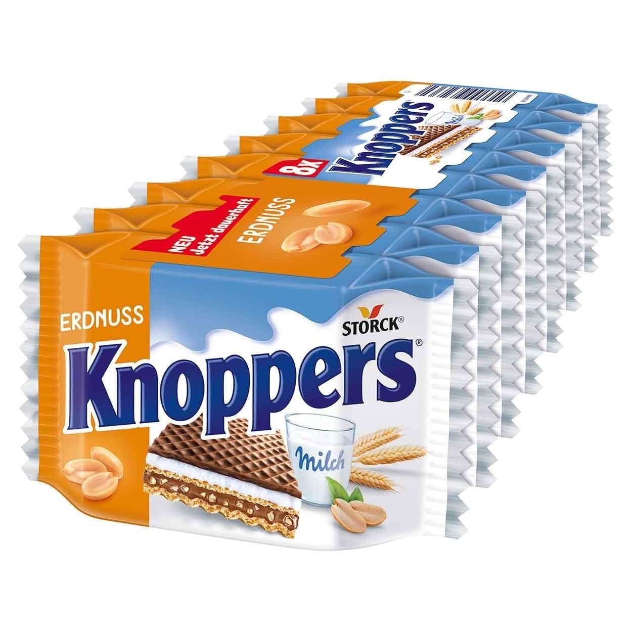 Вафлі Knoppers Erdnuss 200 г (2008590045)