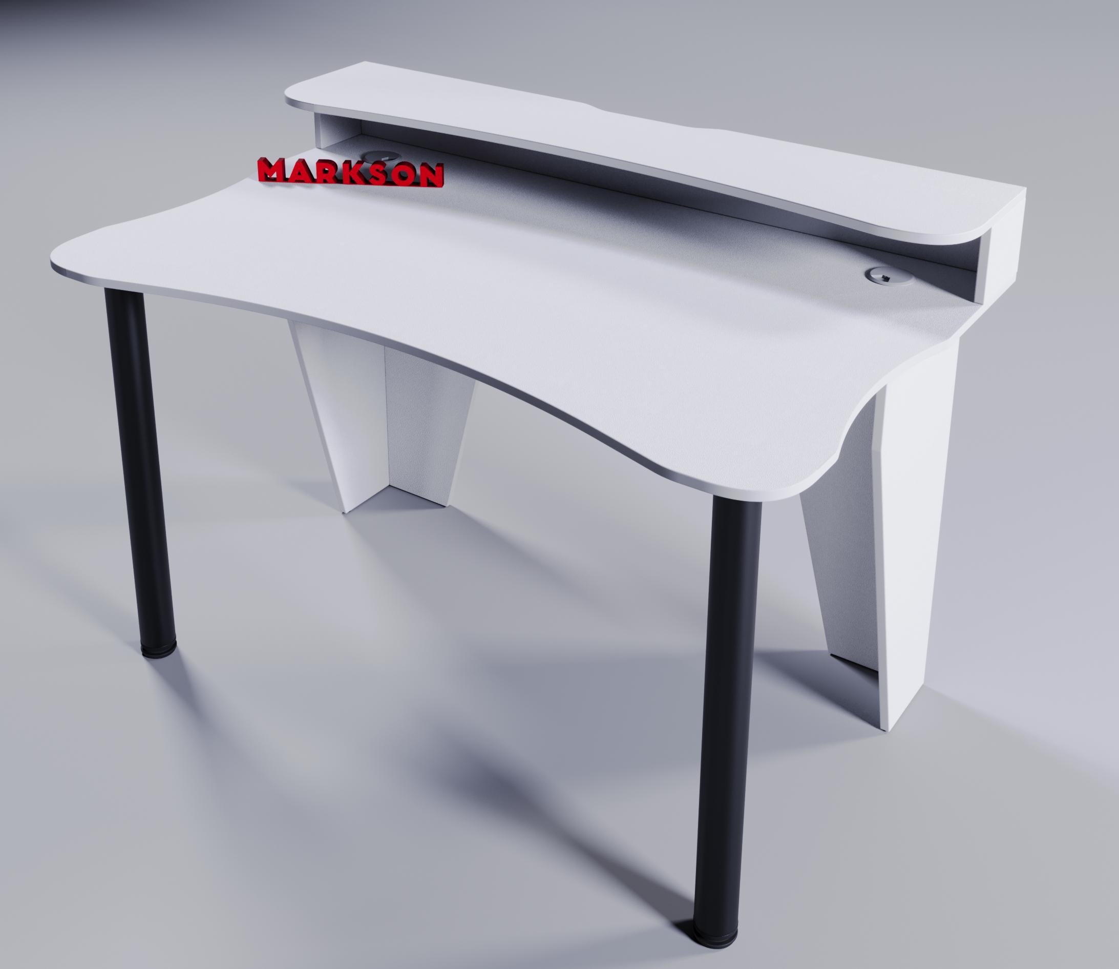 Компьютерный стол геймерский ARES PRO Белый (MS903 -1 білий)