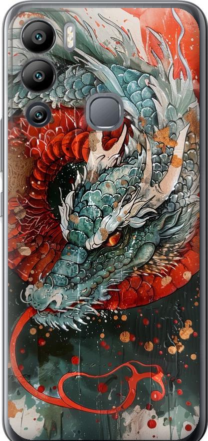 Чехол на Infinix Hot 12i Стихия огня (6101u-2863-42517)