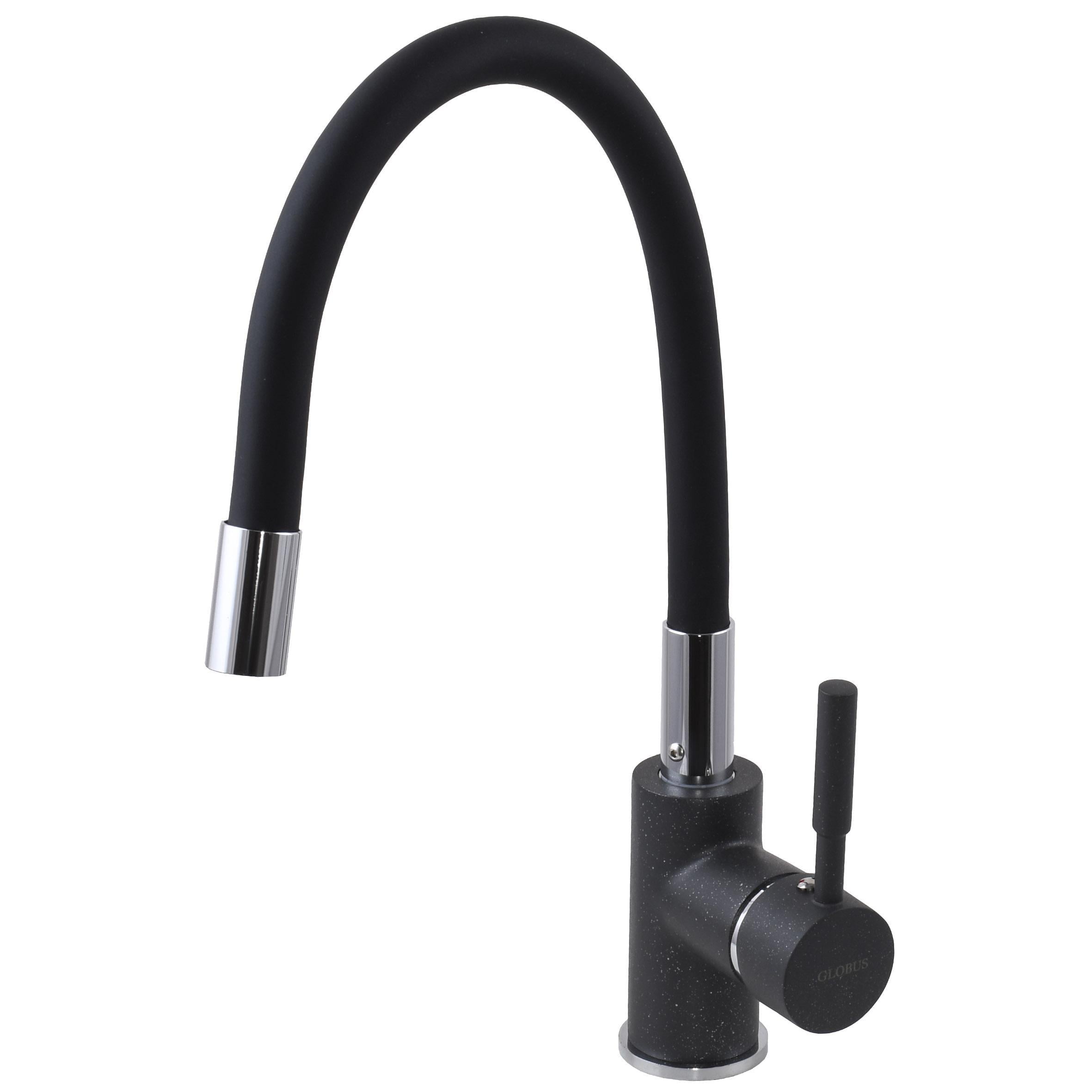 Смеситель для кухни Globus Lux LAZER GLLR-0203SB-1-ONIX (000020063) Смеситель для кухни Globus Lux LAZER GLLR-0203SB-1-ONIX (000020063)