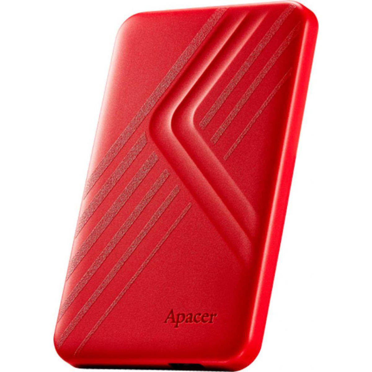 Жесткий диск внешний Apacer Gen1 AC236 1 Тб Red (AP1TBAC236R-1) - фото 2