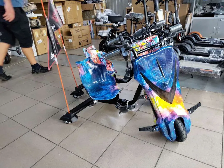 Дриф-карт Drift Cart Premium Crazy Bug Галактика - фото 2