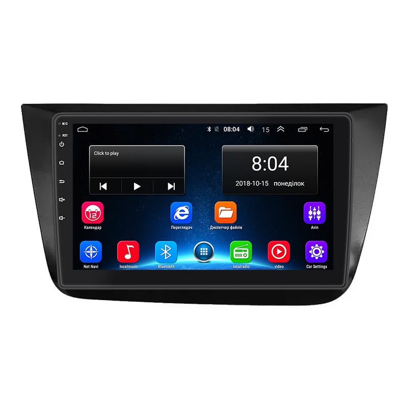 Автомагнитола штатная Lesko Wi-Fi для Seat Altea I Рестайлинг 2009-2015 2/32Gb 10" (1650780101)