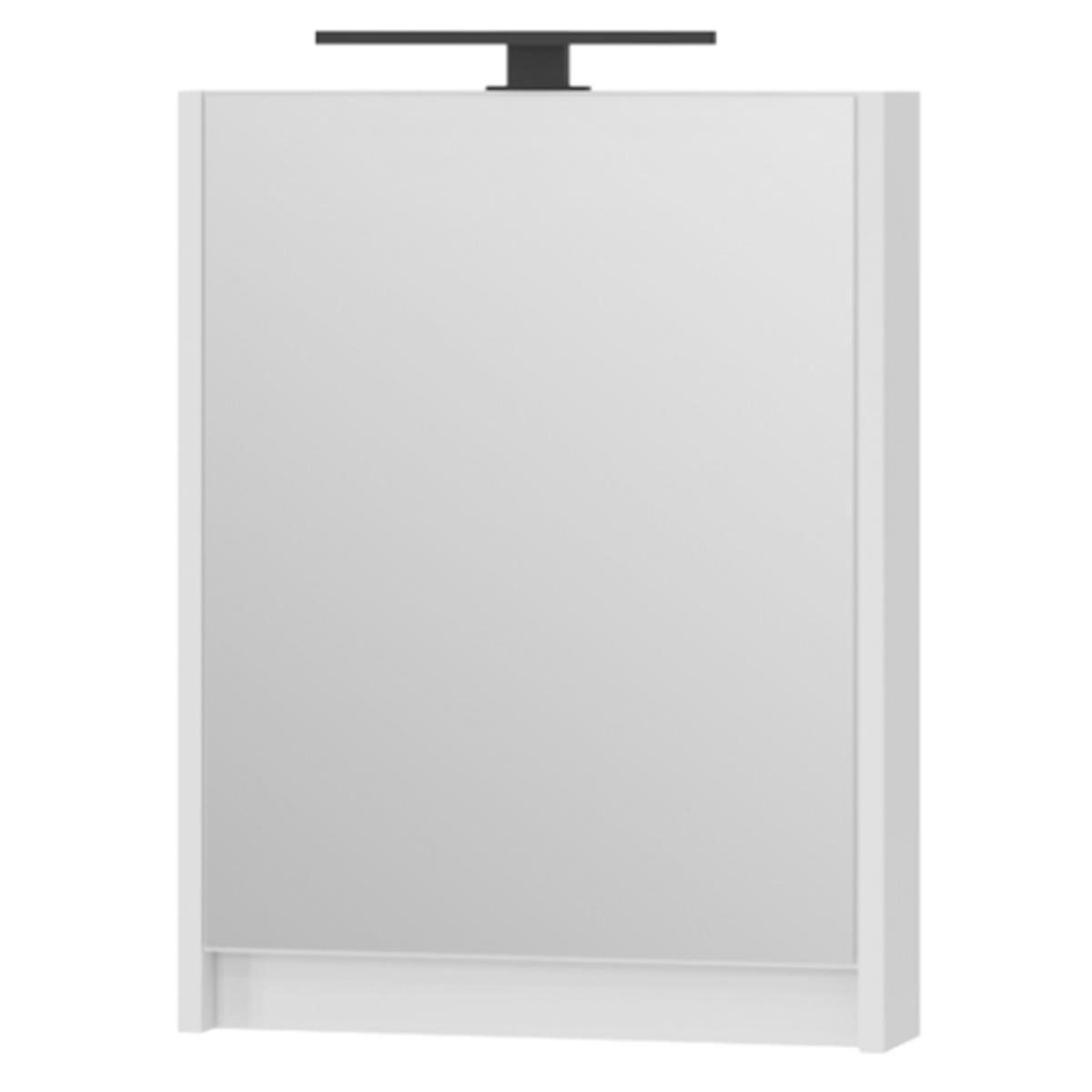 Шкафчик подвесной с зеркалом Devit Small 065050W 50x65x11,4 см c подсветкой Белый (194506)