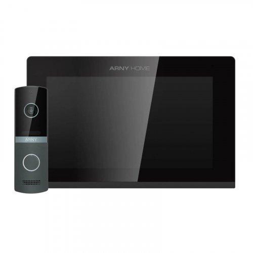 Комплект відеодомофону ARNY AVD-7423A Чорний/Графітовий - фото 2