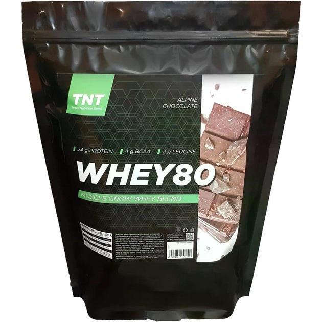 Протеїн сироватковий TNT Whey 80 2 кг Альпійський Шоколад (29597003) Протеїн сироватковий TNT Whey 80 2 кг Альпійський Шоколад (29597003)