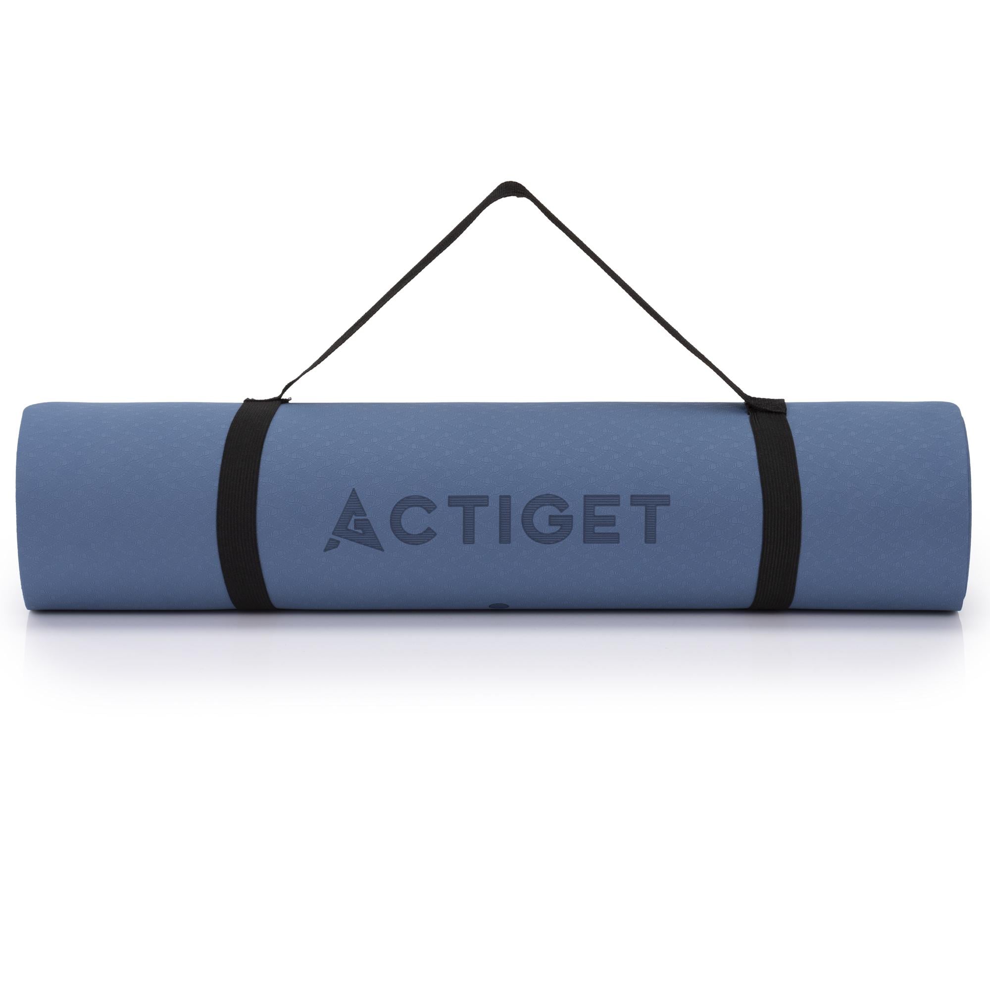 Килимок спортивний Actiget TPE ACT0021 183x61x0,6 см Blue/Sky Blue (36190594)