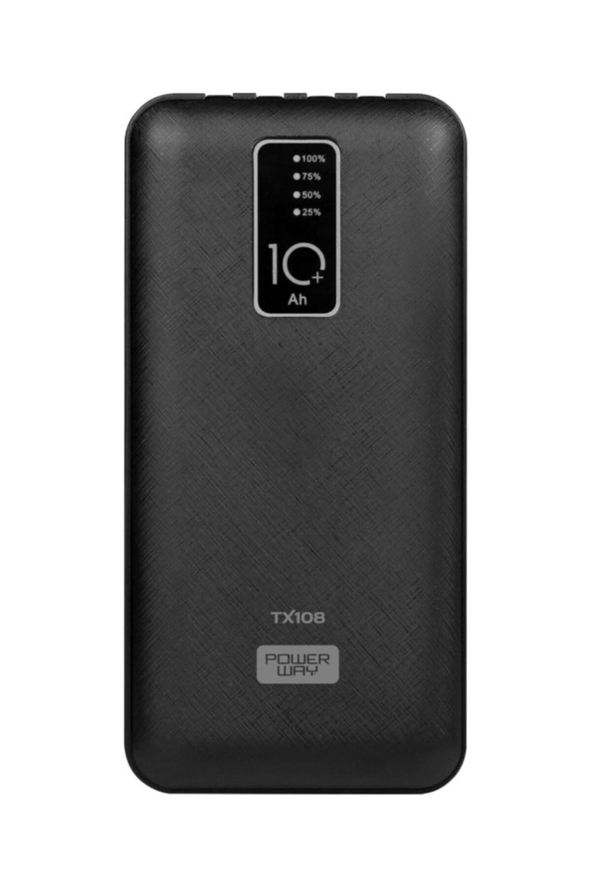 Портативное зарядное устройство для Powerway TX108 10000 mAh 2 USB Black