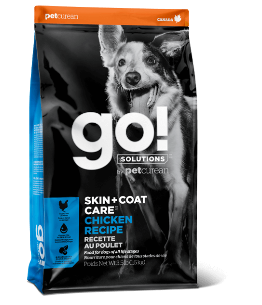 Корм сухой для собак GO! SKIN+COAT Chicken Recipe DF 11,4 кг