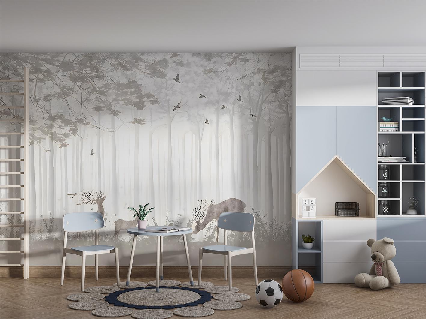 Фотошпалери флізелінові Upstream Сім'я оленів 230х153 см (S5KID-087/3) - фото 6 Фотошпалери флізелінові Upstream Сім'я оленів 230х153 см (S5KID-087/3) - фото 6